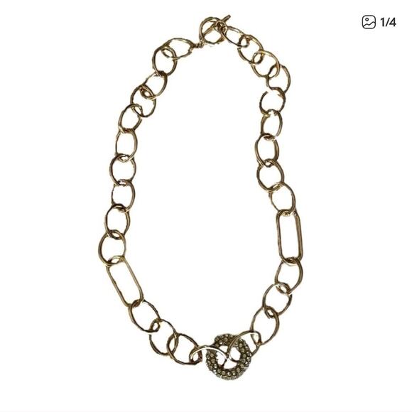 Nordstrom Gold Chain w/ “Diamond” Pendant - Picture 2 of 4